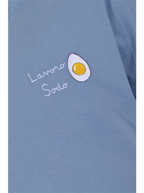 T-shirt Portofino in cotone con ricamo Lavoro Sodo Mc2 Saint Barth | POT000104433L